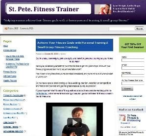 St Pete Fitness Trainer Logo