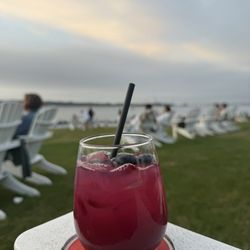 The Lawn Terrace at Castle Hill - Lighthouse Blueberry Lemonade