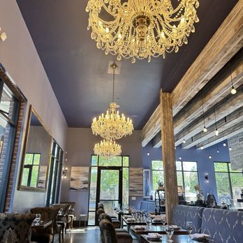 Maison Pucha Bistro - Inside seating - French Near Me - Houston, Texas