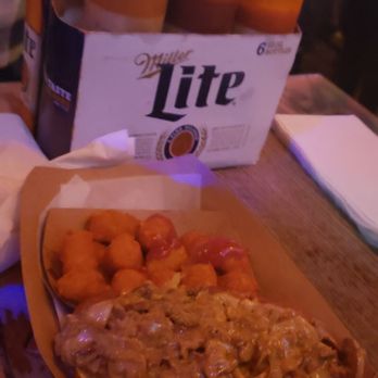 Lucky 7 - Cheese steak sandwhich - Dive Bars Near Me - Jersey City, New Jersey