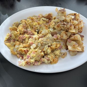 Over EZs Cafe - Breakfast scrambler - Breakfast & Brunch Near Me - Lake Worth, Florida