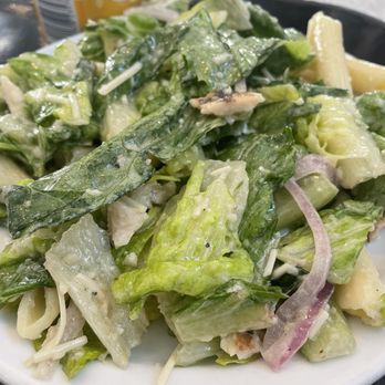 Cafe Latte - The Chicken Traditional Caesar Salad - Small  so crisp and fresh - Comfort Food Near Me - Saint Paul, Minnesota