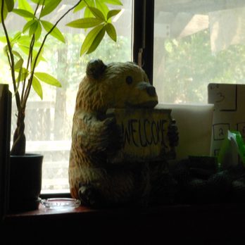 Cook's Station - bear in window - Breakfast & Brunch Near Me - Pioneer, California Cook's Station - bear in window - Breakfast & Brunch Near Me - Pioneer, California