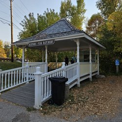 DC Booth Historic Fish Hatchery - Fidh hatchery entrance