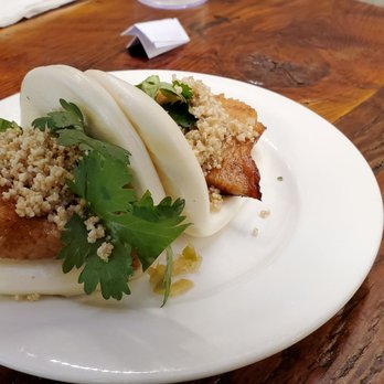 Bund Dumpling House - Pork belly with pancake wrap $6.50 - Dim Sum Near Me - Astoria, New York