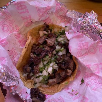 Café Tola - Burnt taco meat hard and chewy, definitely did not  even meet basic standards of Authentic flavor - Tacos Near Me - Chicago, Illinois