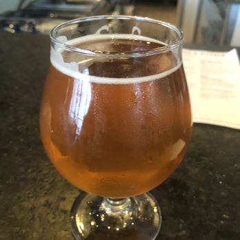 Khaos Brewcade & Kitchen - Khaos Ale - took a drink before pic. - Breweries Near Me - Plainfield, Illinois