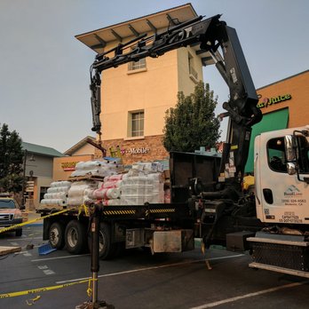 Phoenix Roofing & Solar - Getting our single ply roofing loaded - Roofing Near Me - Stockton, California Phoenix Roofing & Solar - Getting our single ply roofing loaded - Roofing Near Me - Stockton, California