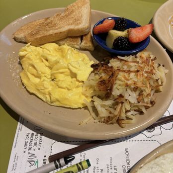 Snooze, an A.M. Eatery - Kids Scrambled Eggs and Toast* - Breakfast & Brunch Near Me - Tustin, California