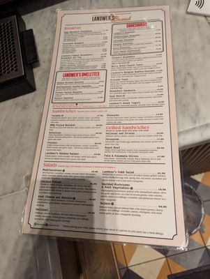 Menu photo 2 Cafe Landwer - Yonge & Bloor Toronto, ON