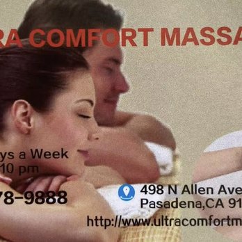 Ultra Comfort Massage - contact information - Beauty & Spas Near Me - Pasadena, California