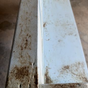 Mark's Furniture Refinishing - Mold/Paint covered benches - Furniture Repair Near Me - Langhorne, Pennsylvania