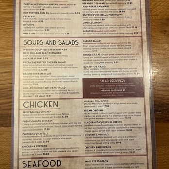 Donavito's Restaurant & Catering - menu - Italian Near Me - Struthers, Ohio