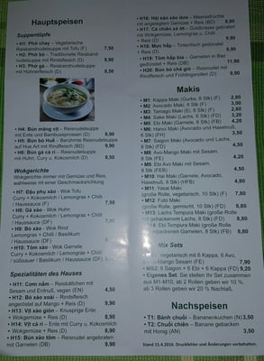 Menu photo 1 Viet House Vienna, 9 Menu photo 1 Viet House Vienna, 9