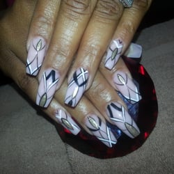 Badass Nails - Free hand art!