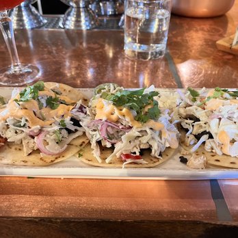 Denny Bar Company - Yummy Chicken tacos with a yummy jalapeño slaw - Distilleries Near Me - Etna, California Denny Bar Company - Yummy Chicken tacos with a yummy jalapeño slaw - Distilleries Near Me - Etna, California