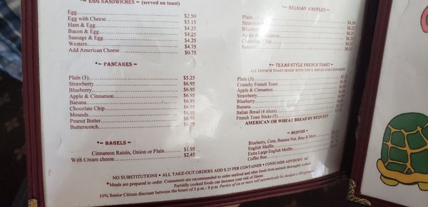 Menu photo 1 The Breakfast Nook North Kingstown, RI Menu photo 1 The Breakfast Nook North Kingstown, RI