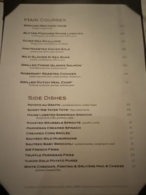 Menu photo 5 SW Steakhouse Las Vegas, NV Menu photo 5 SW Steakhouse Las Vegas, NV