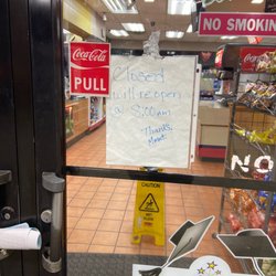 Marathon - It's 5:24am and I stop here to see this and the doors locked