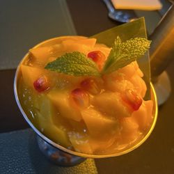 Basil Indian Cuisine  - Coconut Sticky Rice with Mango