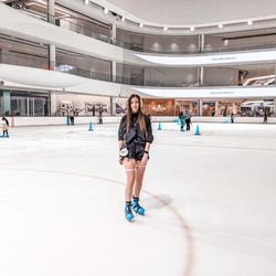 The Rink - American Dream - Another photo of me posing in the middle of the ice rink