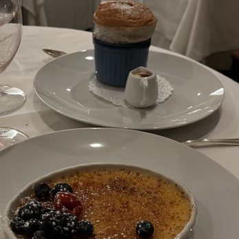 Chez Catherine - Crème Brûlée & Soufflé du Jour - French Near Me - Westfield, New Jersey