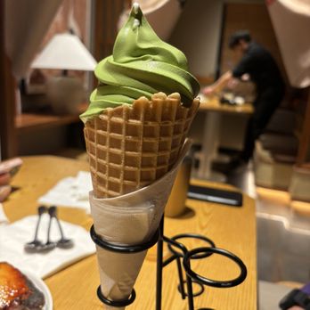 Tendon Kohaku - Matcha soft serve - Japanese Near Me - Bellevue, Washington Tendon Kohaku - Matcha soft serve - Japanese Near Me - Bellevue, Washington