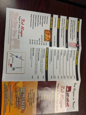 Menu photo 3 Red Wagon Tumwater, WA