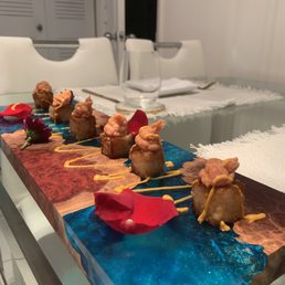 Crispy tuna rice