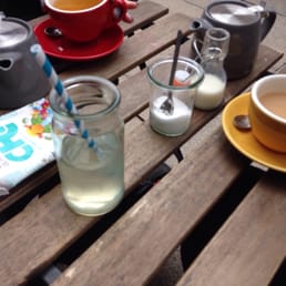 Sat outside, having a rare gossip Sat outside, having a rare gossip