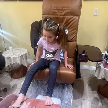 Stella Making Beauty - Niece getting her toes done! - Nail Salons Near Me - Burbank, California Stella Making Beauty - Niece getting her toes done! - Nail Salons Near Me - Burbank, California