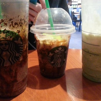 Starbucks - Ferrero rocher frap and green tea frap. - Coffee & Tea Near Me - San Pedro, California Starbucks - Ferrero rocher frap and green tea frap. - Coffee & Tea Near Me - San Pedro, California