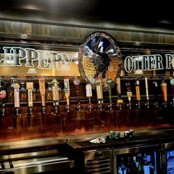 Slippery Otter Pub - Many taps to choose from