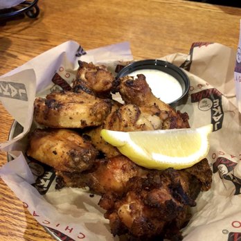 Jake Melnick's Corner Tap - Poncho's wings ... a touch of smoky grill flavor. Really solid. - Sports Bars Near Me - Chicago, Illinois Jake Melnick's Corner Tap - Poncho's wings ... a touch of smoky grill flavor. Really solid. - Sports Bars Near Me - Chicago, Illinois