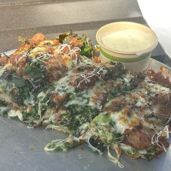 Fieldwork Brewing Company - Kale Pesto Pizza - Beer Bar Near Me - San Mateo, California