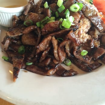 Le Basil - BBQ Pork lunch special. - Thai Near Me - Palm Desert, California