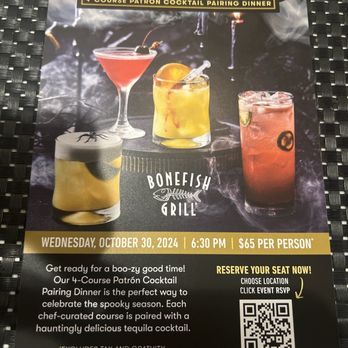 Bonefish Grill - Patron drinks - Seafood Near Me - Iselin, New Jersey Bonefish Grill - Patron drinks - Seafood Near Me - Iselin, New Jersey