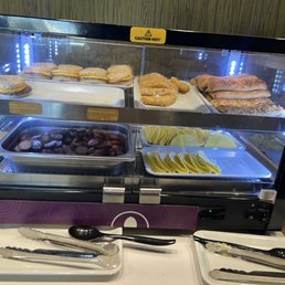 Hot breakfast selection plus make your own waffles Hot breakfast selection plus make your own waffles