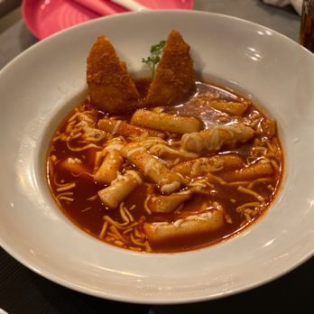 Na-Re Korean Kitchen - Cheese tteokbokki ($12) - Korean Near Me - Burnaby, British Columbia Na-Re Korean Kitchen - Cheese tteokbokki ($12) - Korean Near Me - Burnaby, British Columbia