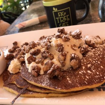 Fig Tree Cafe - Kabocha Squash Pancakes - Breakfast & Brunch Near Me - San Diego, California