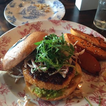 FINKA Table & Tap - I came here for lunch and ordered the Salmon Burger which was one of their specials. I am so glad that I did - Asian Fusion Near Me - Miami, Florida