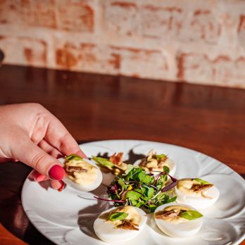 The Tunnel - Crispy Duck Deviled Eggs - Speakeasies Near Me - Baton Rouge, Louisiana The Tunnel - Crispy Duck Deviled Eggs - Speakeasies Near Me - Baton Rouge, Louisiana