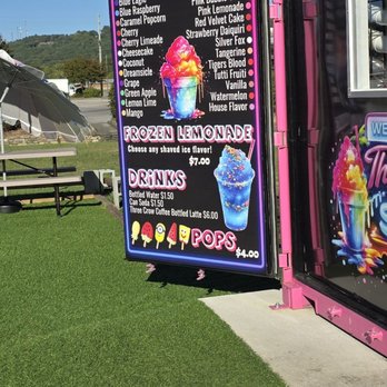 The Chill Spot - Outside of the Chill Spot Shaved Ice Menu as well - Shaved Ice Near Me - Attalla, Alabama
