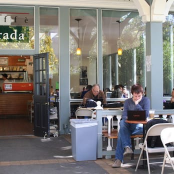 Caffe Strada - Front seating - Coffee & Tea Near Me - Berkeley, California