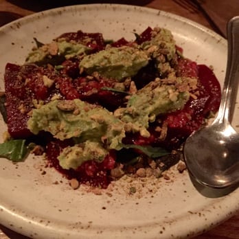 Rustic Canyon - Beets and avocado salad - Wine Bars Near Me - Santa Monica, California