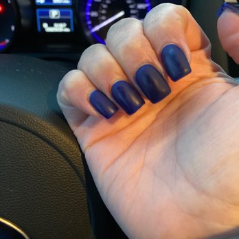 Slay Nails And Spa - You can see in the middle where the matte finish wasn't dry and my ring finger where she cut me. - Nail Salons Near Me - Philadelphia, Pennsylvania Slay Nails And Spa - You can see in the middle where the matte finish wasn't dry and my ring finger where she cut me. - Nail Salons Near Me - Philadelphia, Pennsylvania