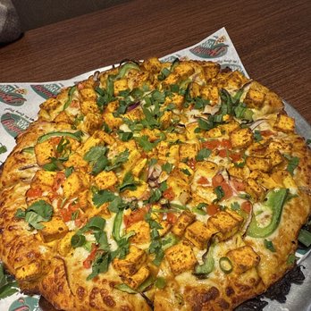 Bombay Pizza House - Chilli paneer pizza - Pizza Near Me - Fremont, California Bombay Pizza House - Chilli paneer pizza - Pizza Near Me - Fremont, California