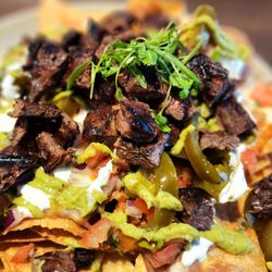 Zama - Asada Nachos. Taco Tuesday for $15.00. SOOOO GOOOOD!