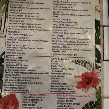 Fairweather Rooftop Bar - Drink menu - Tiki Bars Near Me - San Diego, California Fairweather Rooftop Bar - Drink menu - Tiki Bars Near Me - San Diego, California