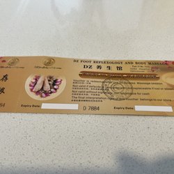 DZ Foot Reflexology & Body Massage Spa - Our gift certificate